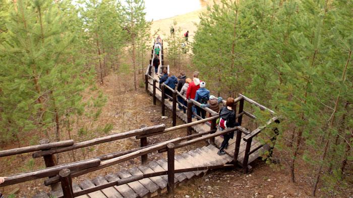 Ogres Zilo kalnu takas