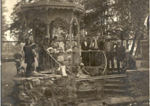 Sēravota paviljons senajās pastkartēs